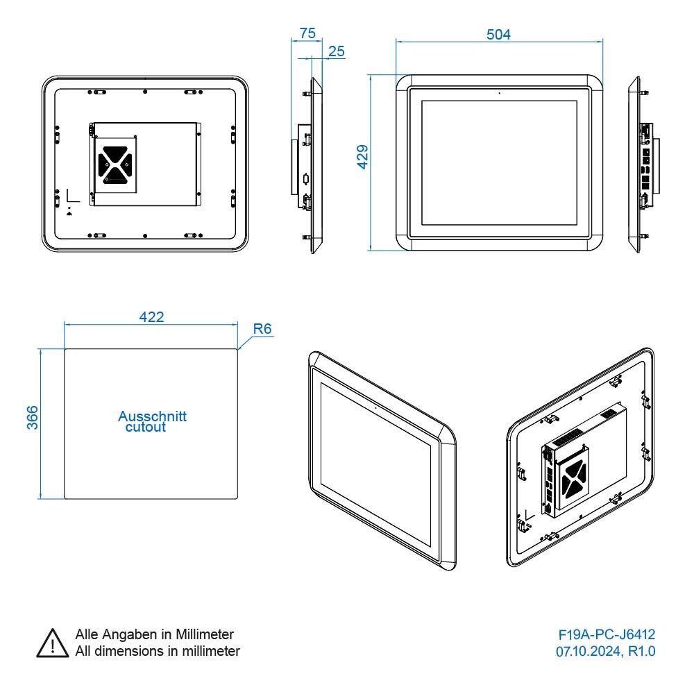 Touchpanel F19A
